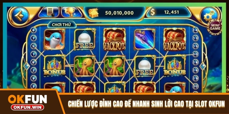 Chiến lược đỉnh cao để nhanh sinh lời cao tại slot OKFUN