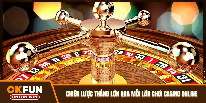 Chiến lược thắng lớn qua mỗi lần chơi casino online