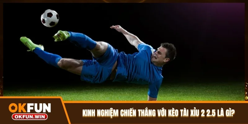 Kinh nghiệm chiến thắng với kèo Tài Xỉu 2 2.5 là gì?